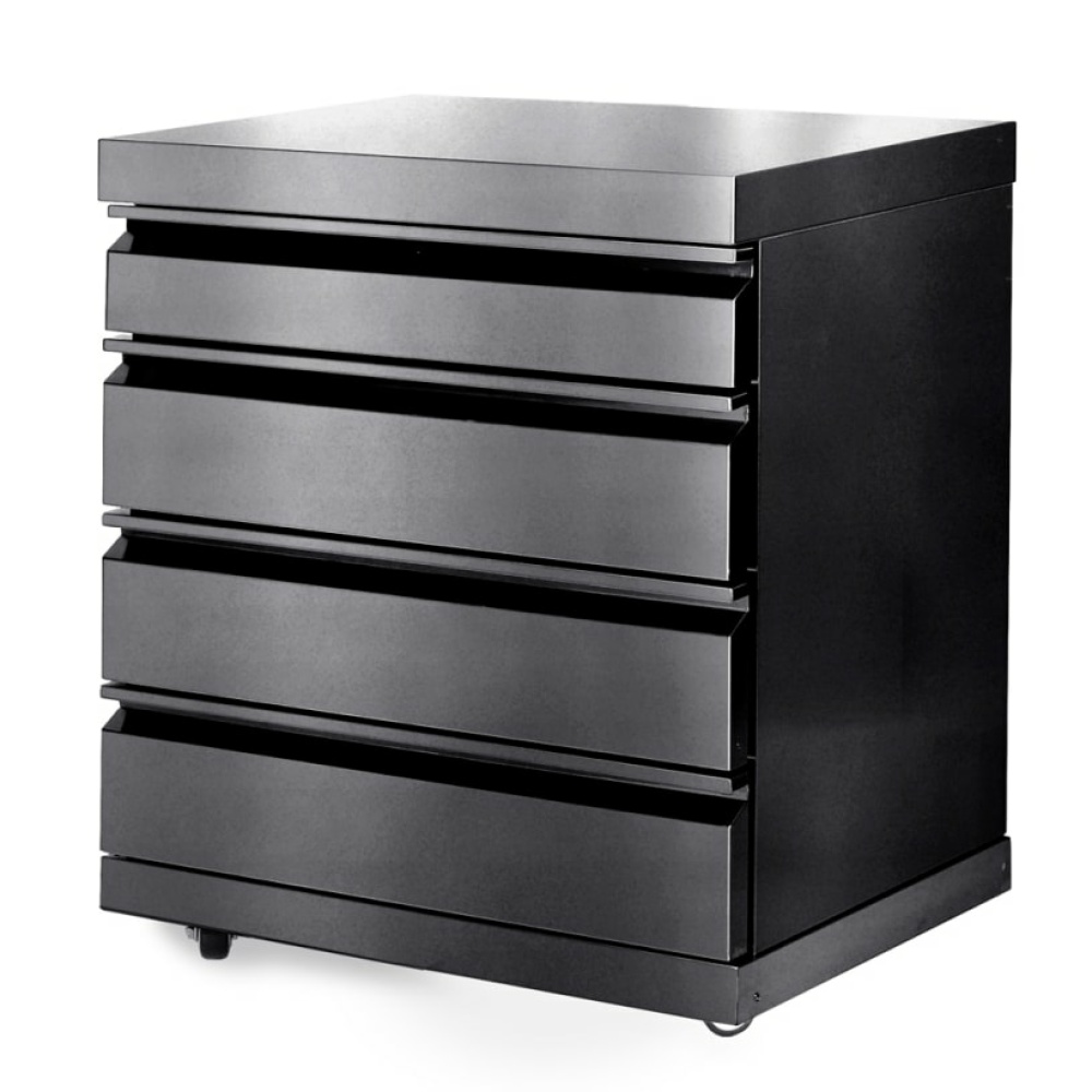 black collection module with 4 drawers 1