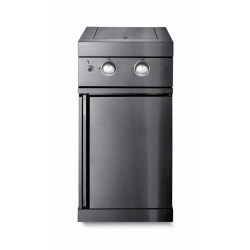 black collection module with double side burner