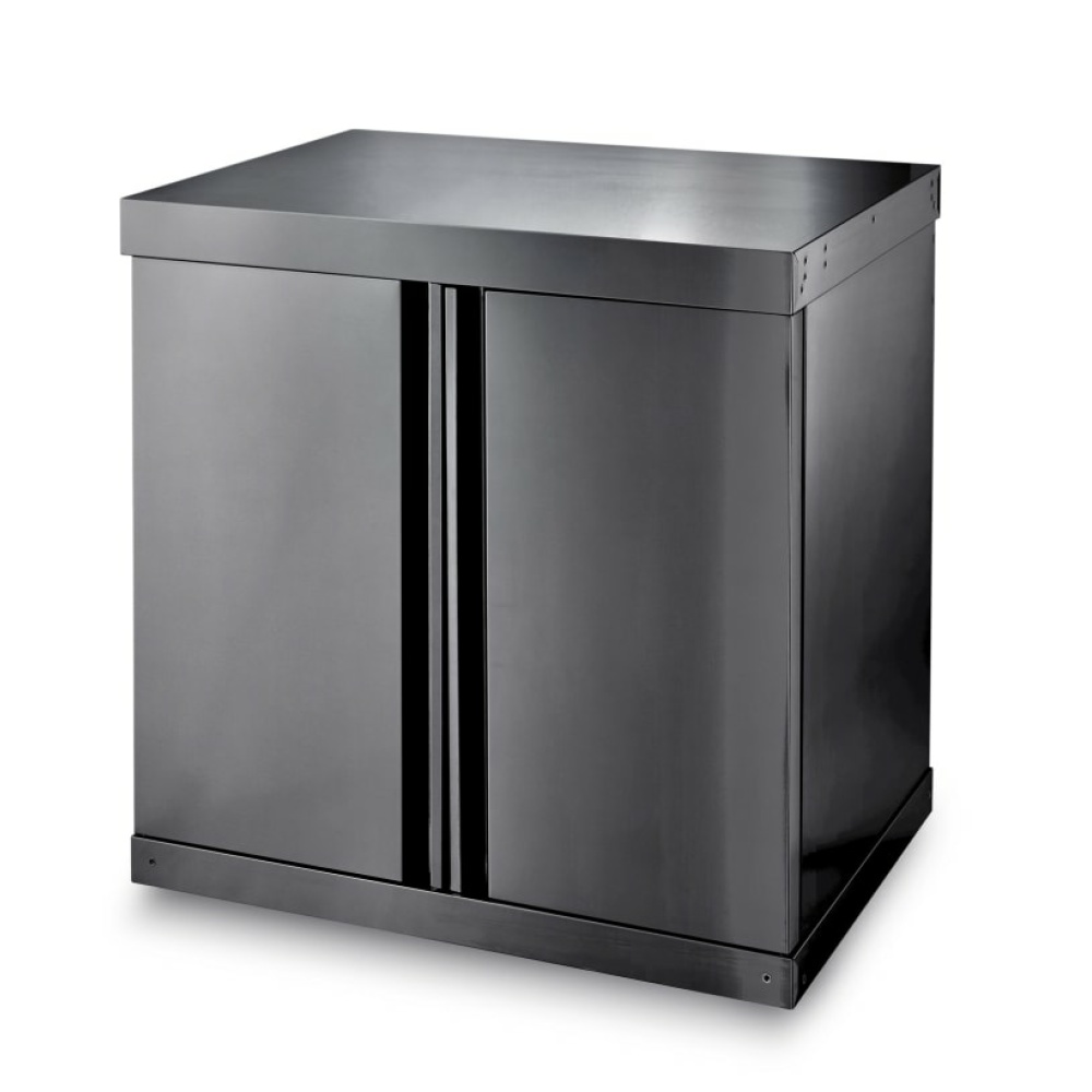 black collection module with storage cabinet 1