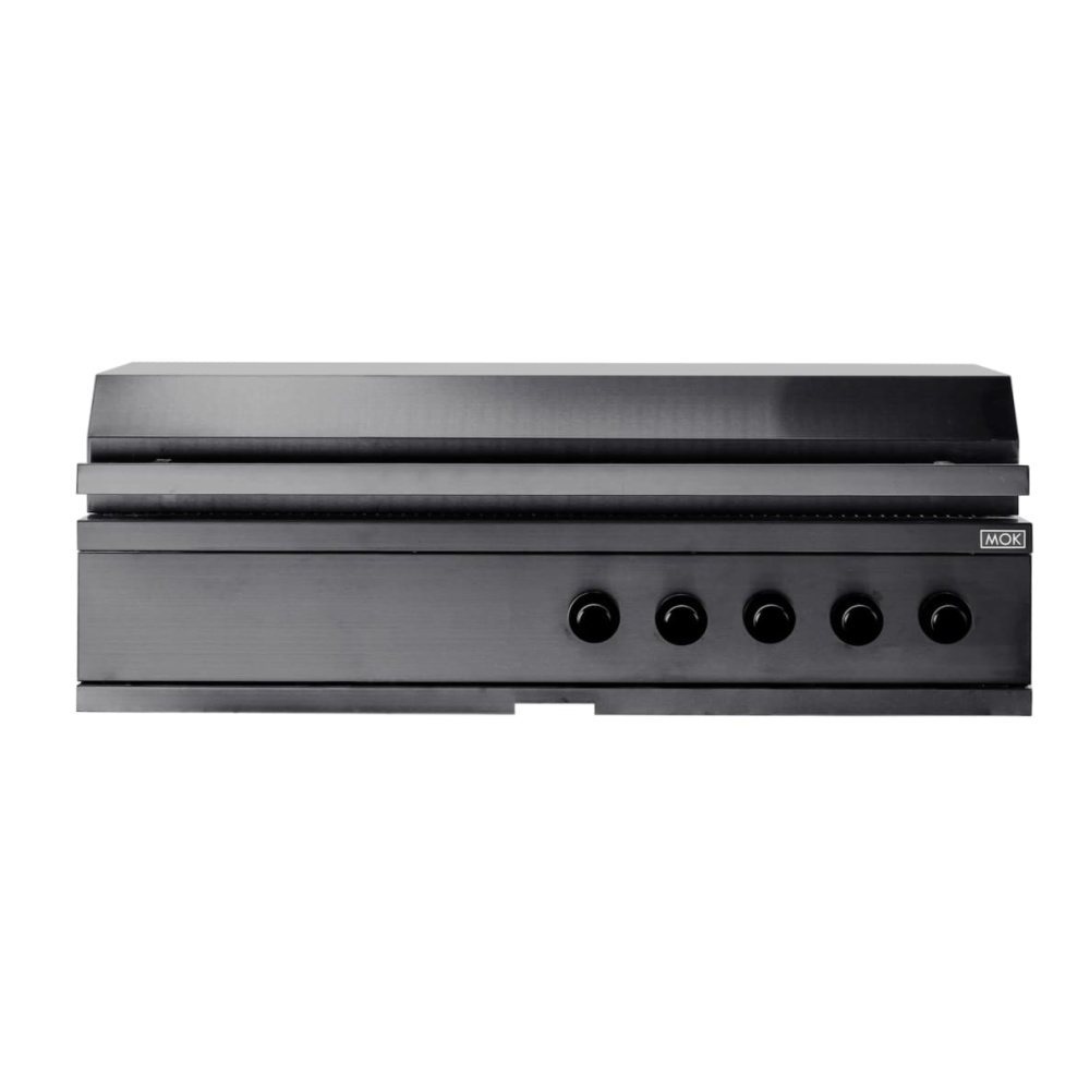 nordic line integrated gas grill 5 burners black