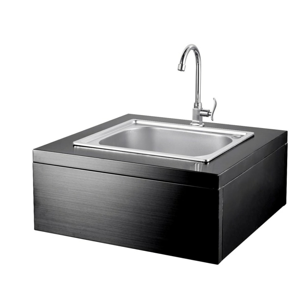 nordic line integrated sink module black 1 1