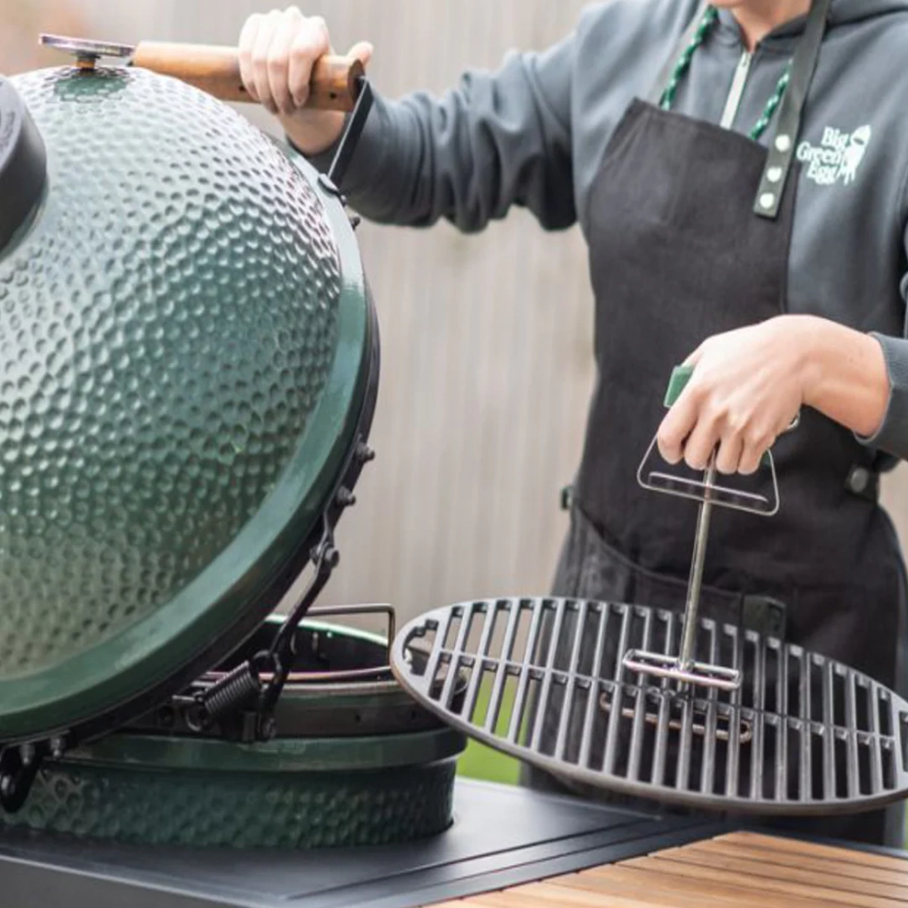 Big Green Egg podizač rešetke od lijevanog željeza - Image 2