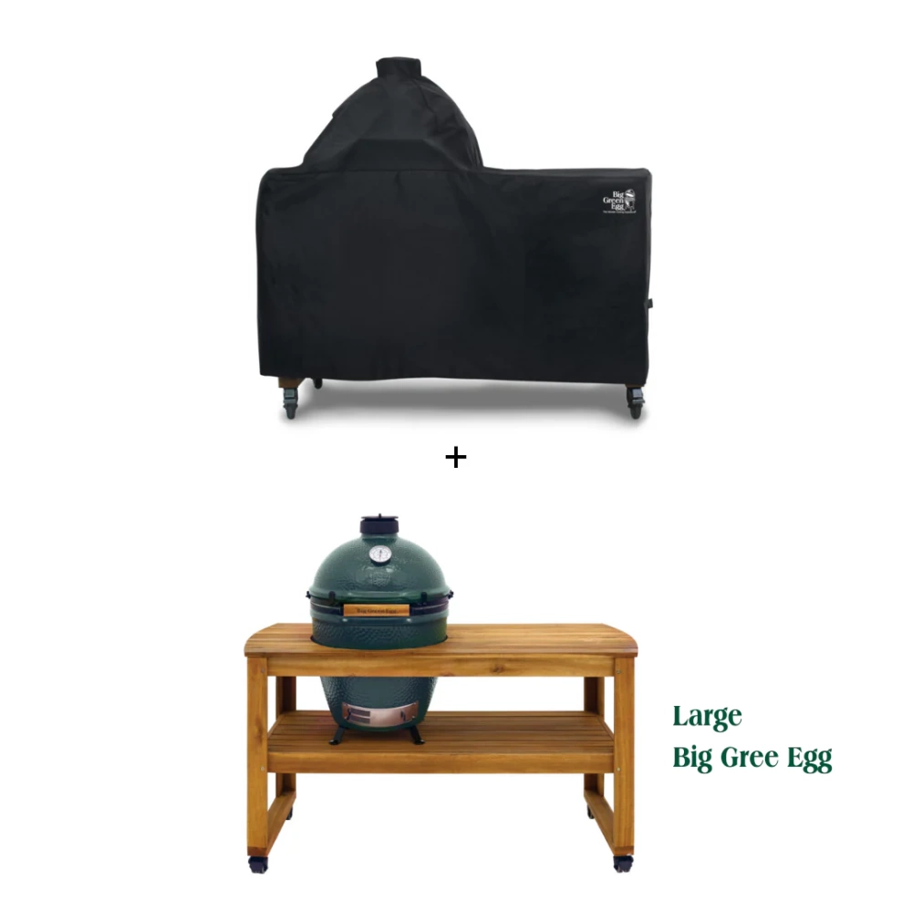 Big Green Egg pokrivala Eucalyptus Table L