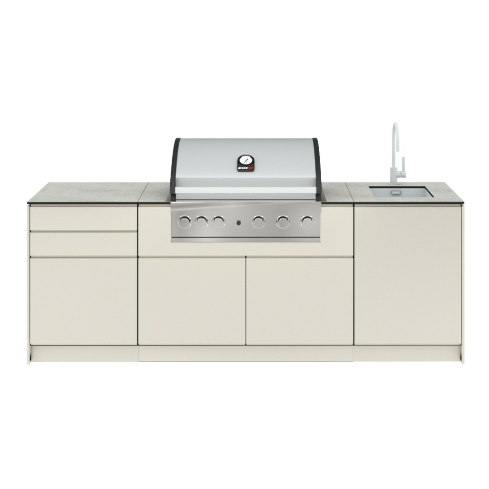 Vanjska kuhinja Kitchenbox set 2 standard bež
