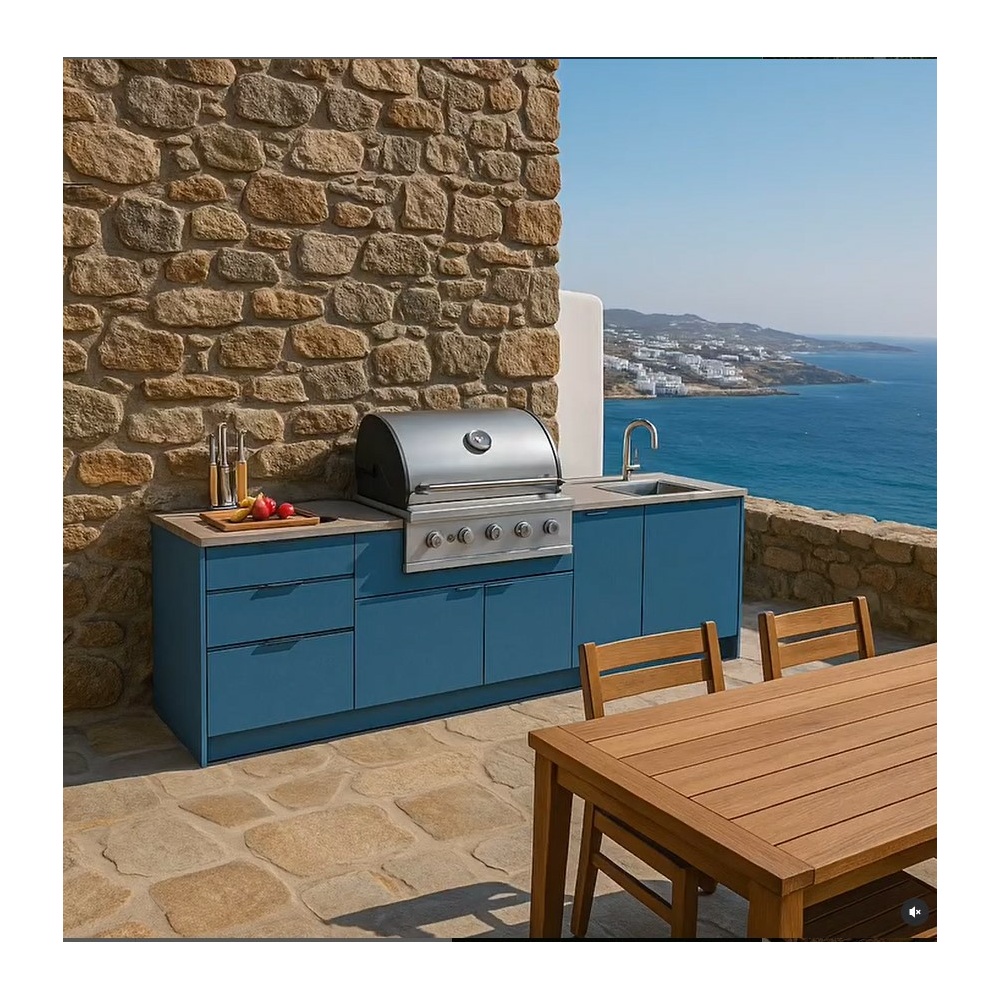 Vanjska kuhinja Kitchenbox set Azzuro 1 - Slika 3