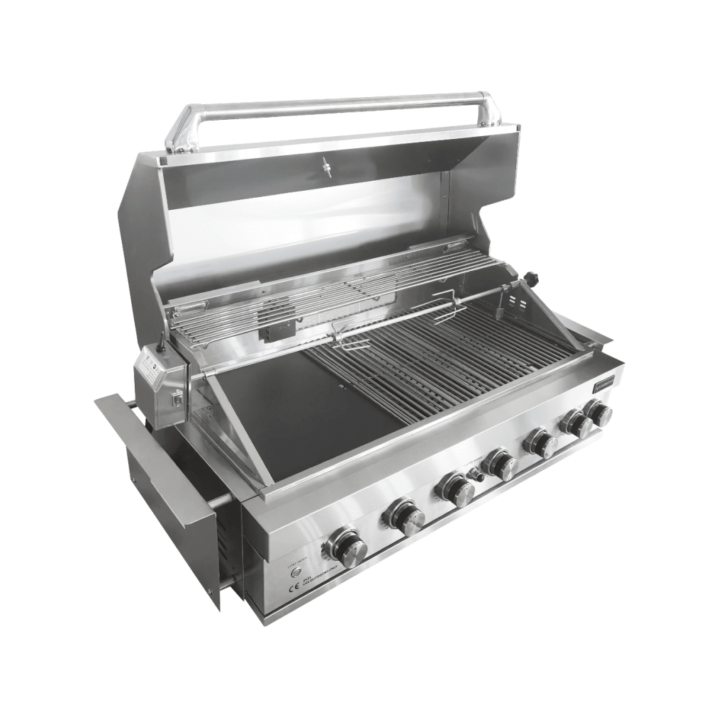 Ugradbeni plinski roštilj inox