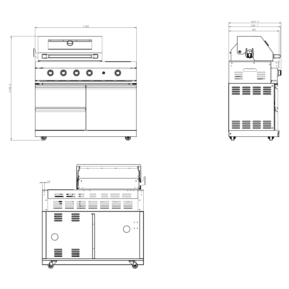 Vanjska kuhinja Pure Plus